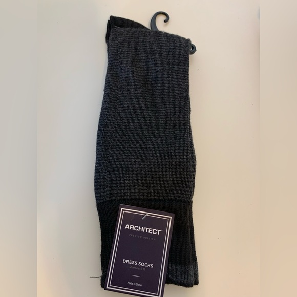 SOCKS 4 PAIRS BRAND NEW Mens Architect DRESS SOCKS Shoe Size 6-12 NWT MAKE OFFER - Picture 6 of 8
